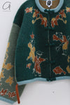 YANYAN KNITS 24 Autumn and Winter Jacket YYK-YYW20-0503-LV Green
